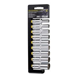  Набор головок торцевых BERGER BG2039 1/2" Spline 9 предметов (8-21 мм) 