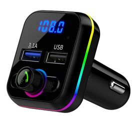  Автомобильный FM-трансмиттер - M34 2USB (black) (212235) 