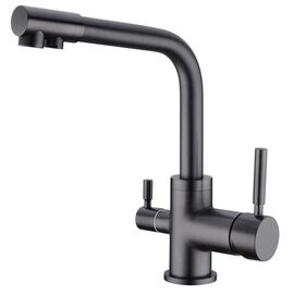  Смеситель Emar ECB-3003N PVD Dark вороненая сталь 