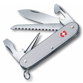  Нож перочинный Victorinox Farmer Alox (0.8241.26) 93мм 9функций серебристый 