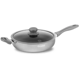  Сотейник Rondell Lumiere RDA-596 серый с крышкой 