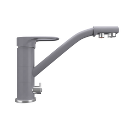  Кухонный смеситель MAUNFELD MFQT-10LGR светло-серый 