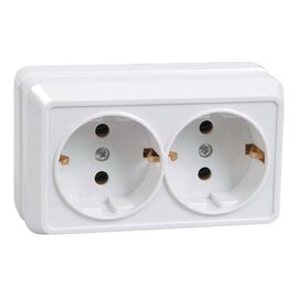  Розетка силовая IEK Октава (ERO21-K01-16-DC) белый 