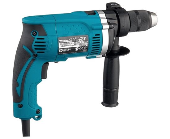  Дрель ударная Makita HP1631K (кейс в комплекте) 