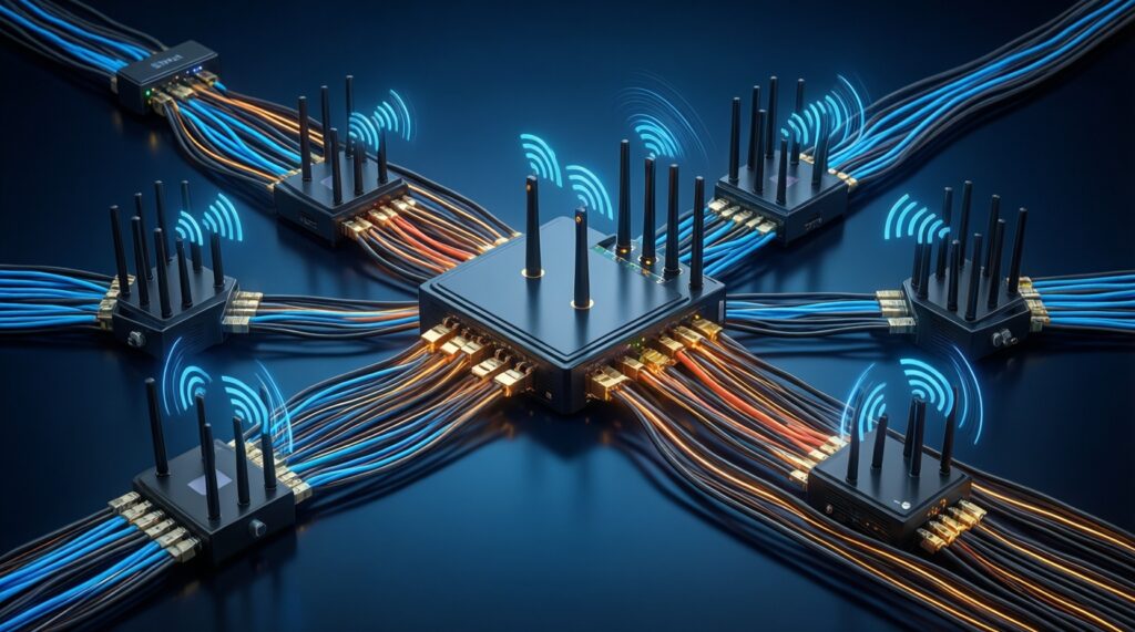 Домашняя сеть как основа: mesh‑Wi‑Fi, VLAN, гостевая сеть и стабильность гаджетов - иллюстрация
