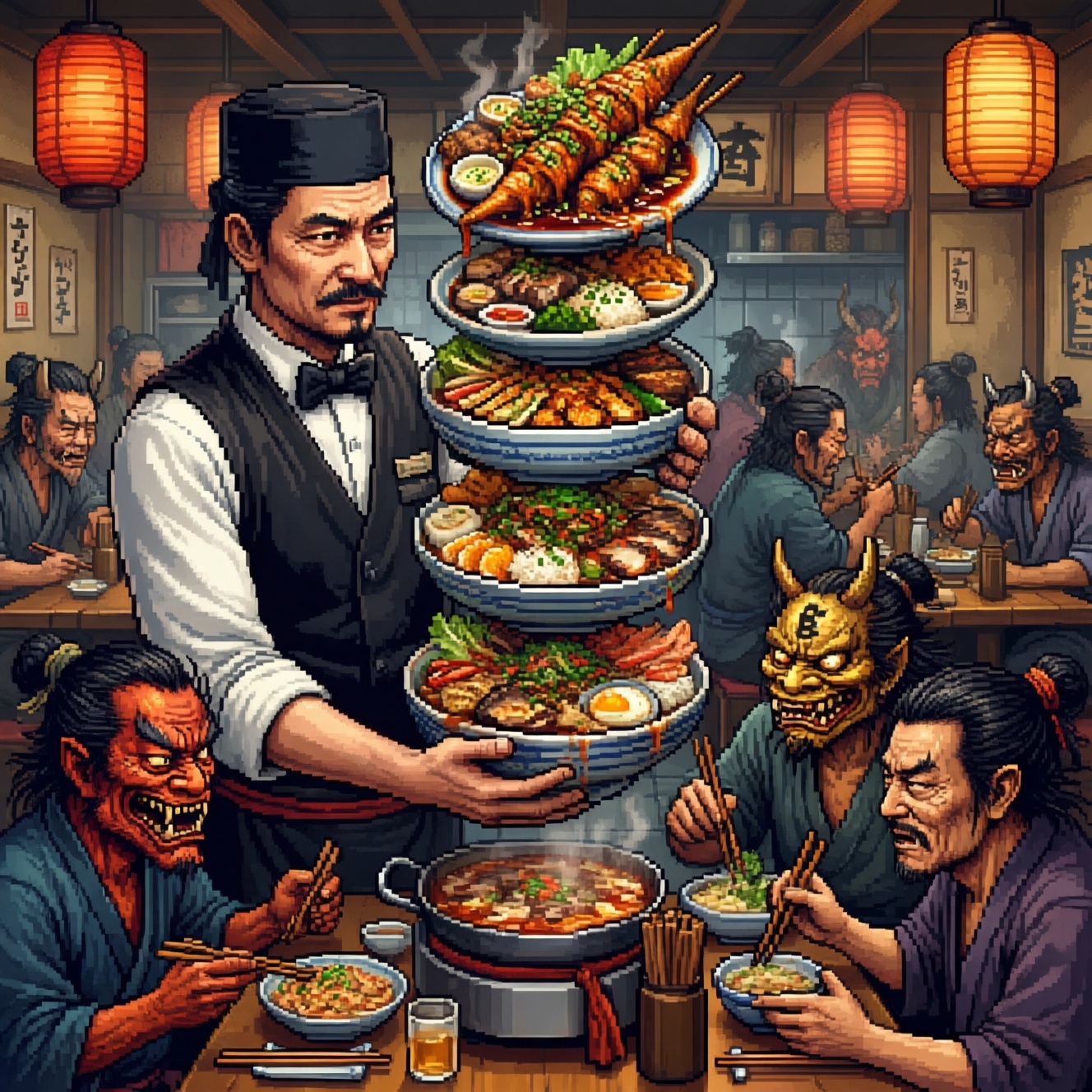 Обзор the way of the tray — симулятора японского ресторана для ёкаев
